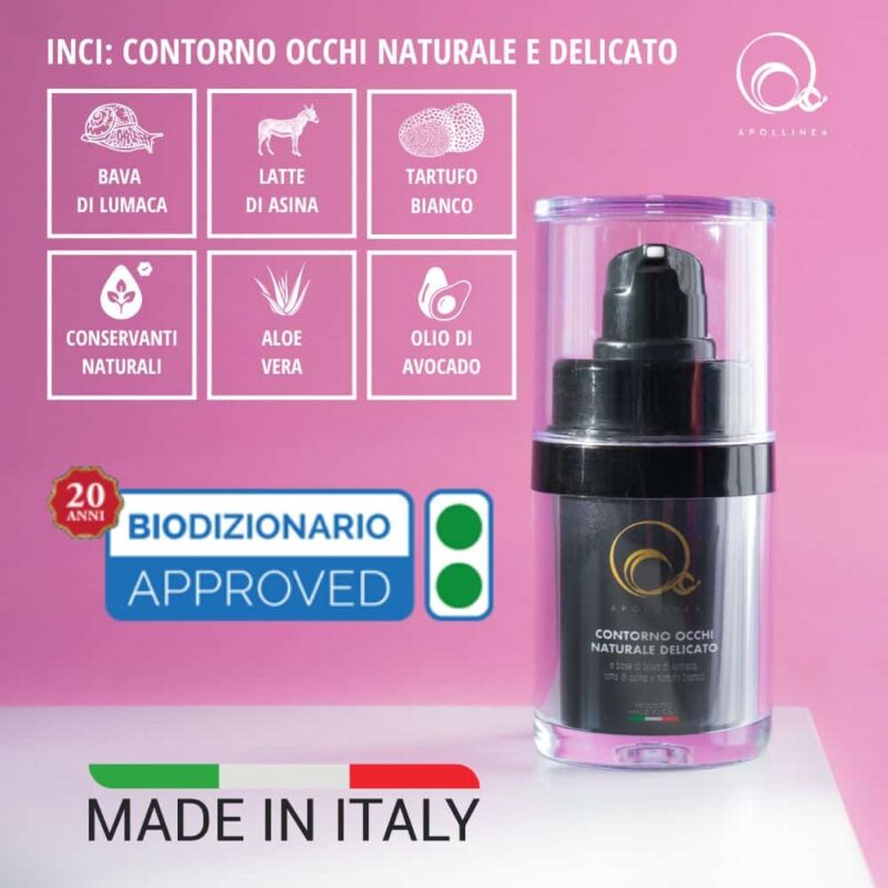 Crema Contorno Occhi alla Bava di Lumaca e Tartufo Bianco