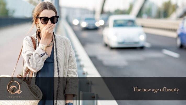 Rughe e macchie: i danni causati dallo smog